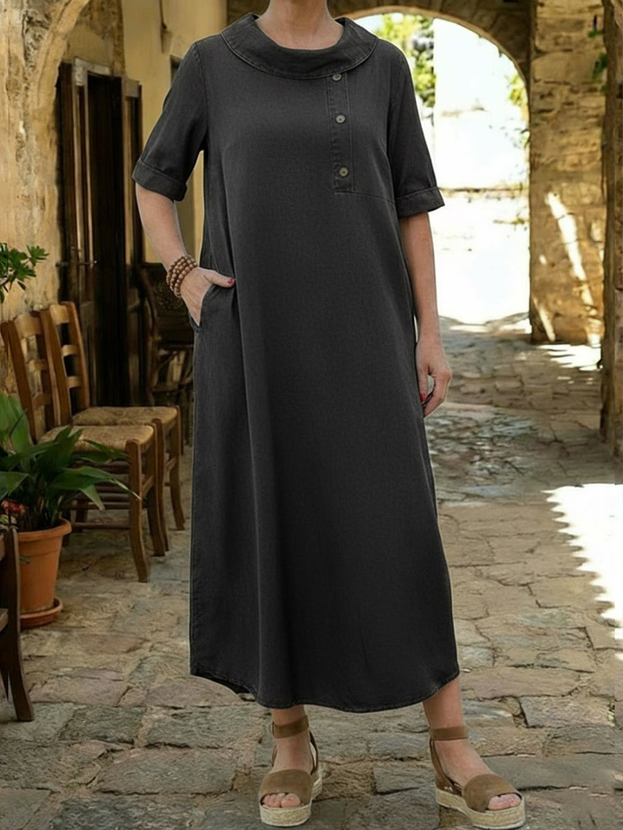 Women's Casual Denim Dress