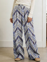 Women's Geometry Color Splicing Gradient Art Print Casual Pants