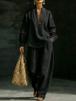 Elegant Stylish Mesh Sleeves Top Denim Two-piece Set