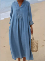 Women's Casual Denim Cotton Dress