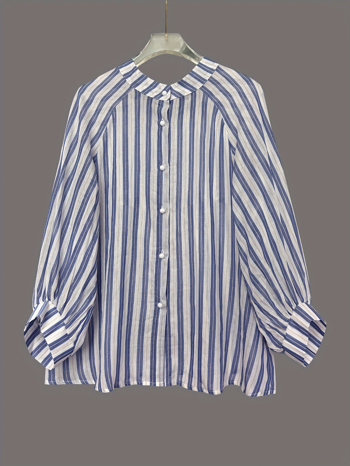 Casual Striped Loose Women's Shirt
