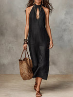 Women's Strappy Sleeveless Cutout Dress