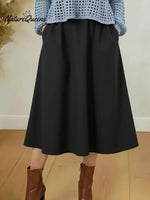 Women's A-line Skirt.