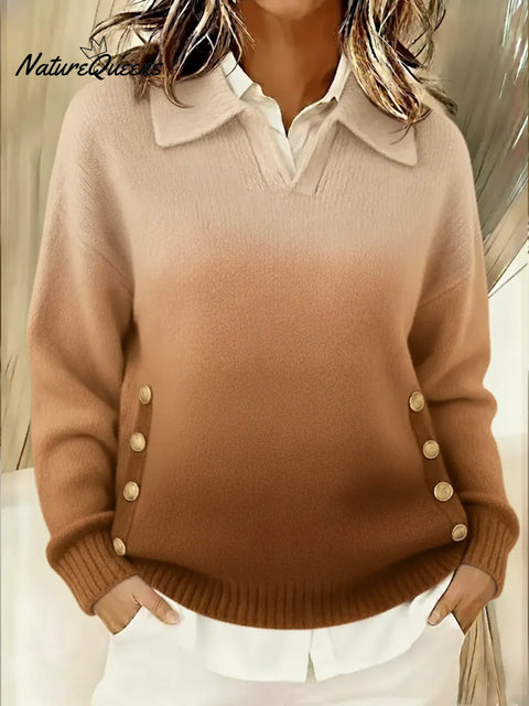 Women's Comfort Gradient Sweater
