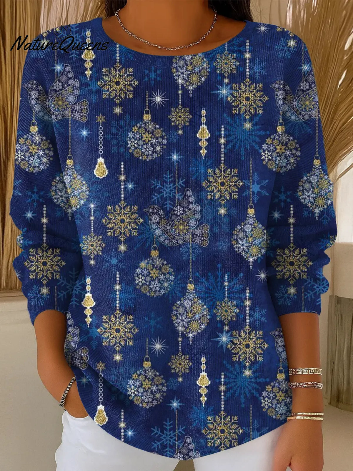 Women's Christmas Casual Pullover Sweater