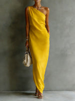 Women's Casual Off-the-shoulder Dress