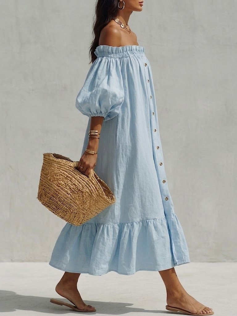 Women's Off-shoulder Dress
