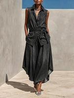 Women's Minimalist Designer Denim Set