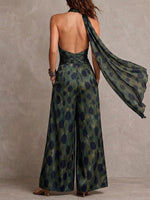 Stylish, Cozy, And Artistic Polka-dot Jumpsuit