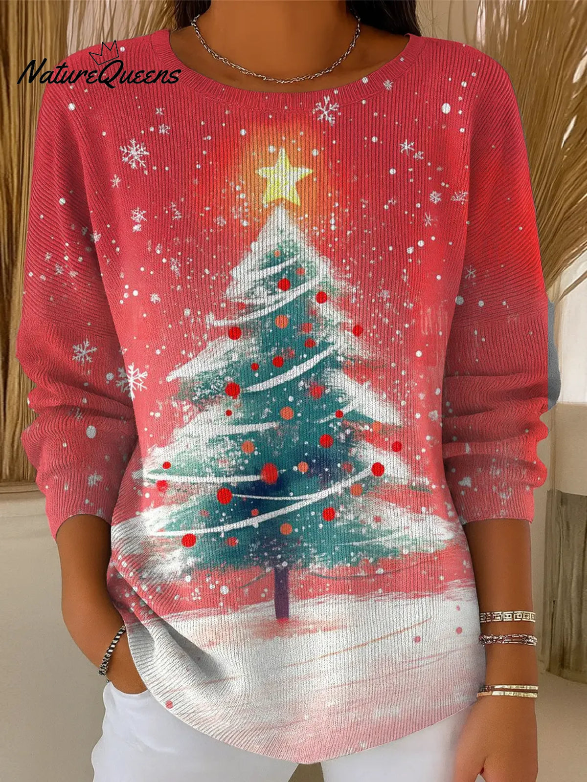 Women's Christmas Casual Pullover Sweater