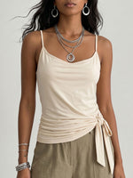 Women's Strappy Bow-detail Tank Top