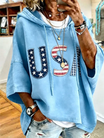 Retro American-style Cotton Hoodie