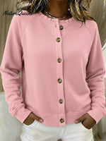 Casual Lace Collar Button Cotton Cardigan