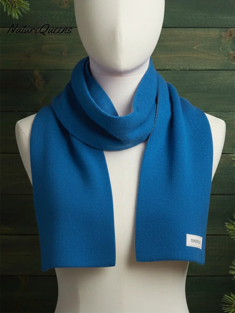 Cozy Solid Color 100% Wool Scarf