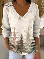 Women's Christmas Casual Pullover Sweater