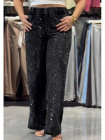 Casual, Sparkling Rhinestone Tencel Denim Jeans