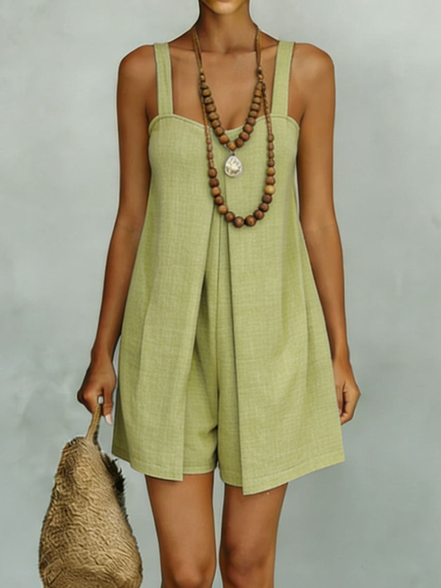 Women's Loose-fit Strappy Jumpsuit