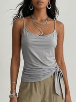 Women's Strappy Bow-detail Tank Top