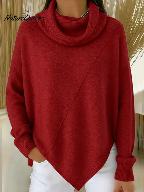 Women's Cozy Cowl Neck Sweater