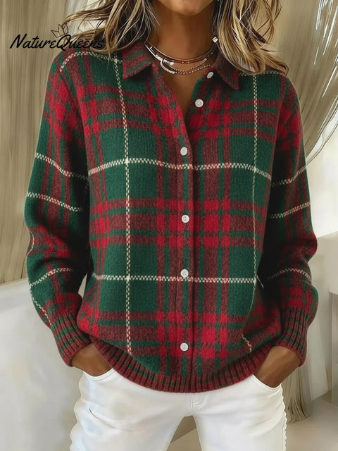 Christmas Plaid Sweater