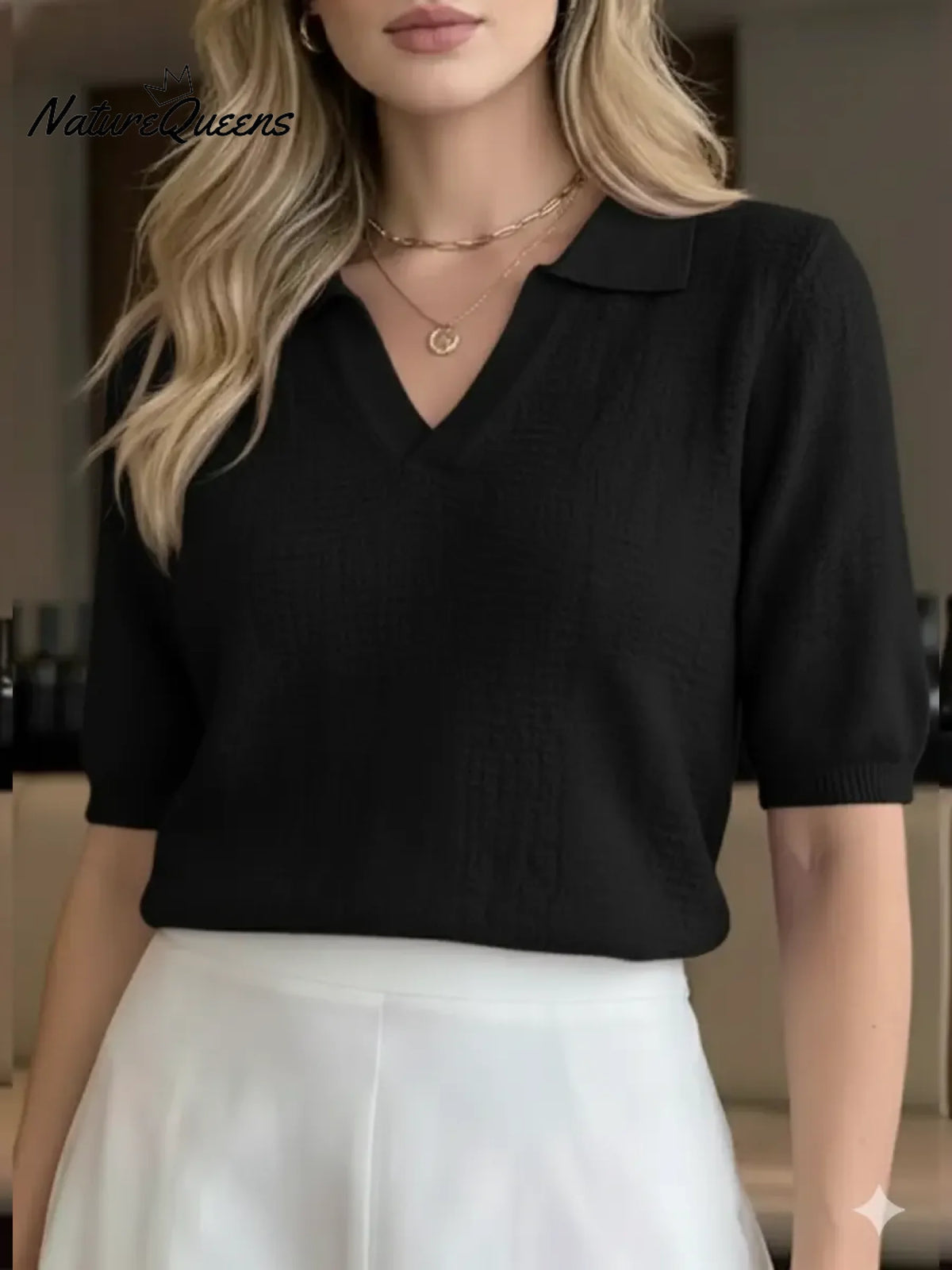 Women's Cozy Knitted Top