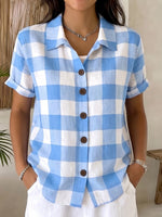 Casual & Cozy Plaid Cotton Shirt