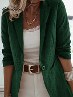Women's Elegant Lace Button Jacket