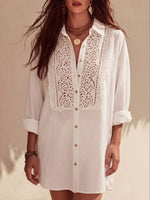 Women's Simple Bohemian Vacation Style Dress