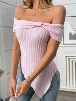 Women's Off-shoulder Sweet Top T-shirt