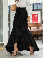 Women's Irregular Ruffle Skirt