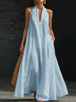 Minimalist And Elegant Maxi Dress - Cozy Everyday Wear