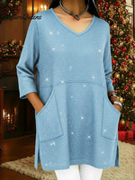 Women's Sparkly Christmas Top