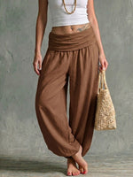 Women's Loose-fit Casual Wide-leg Pants