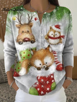 Women's Cute Christmas Casual Sweater
