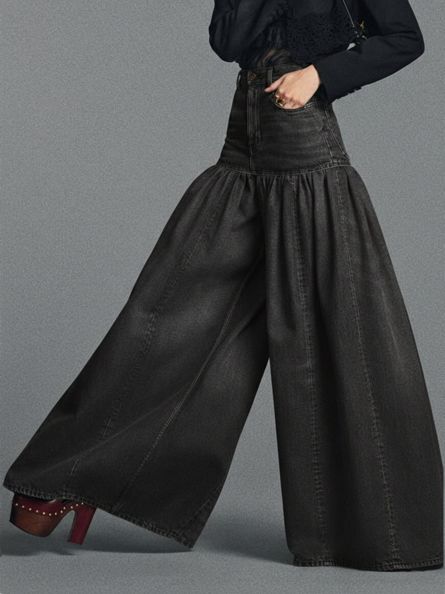 RelaxedCasual Wide-leg Jeans — Comfort Meets Classic Denim