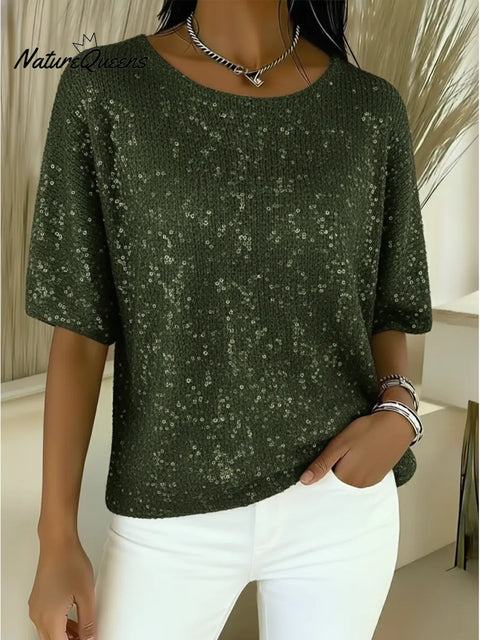 Women's Sparkly Christmas Top