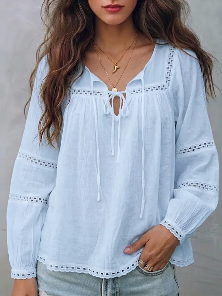 Women's Bohemian Style Linen Shirt