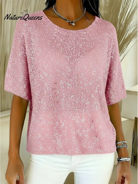Women's Sparkly Christmas Top