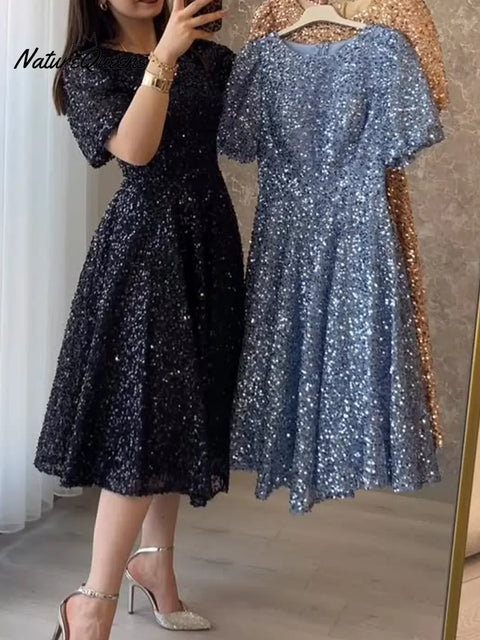 Women's Christmas Sparkling Dress