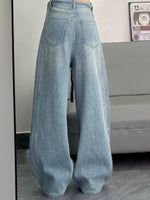Casual Elastic-waist Jeans