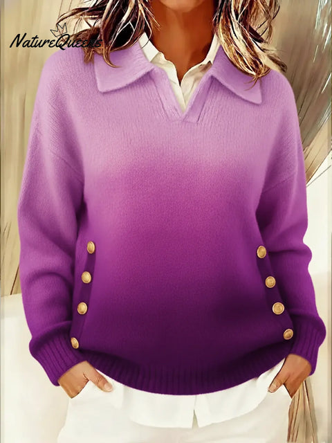Women's Comfort Gradient Sweater