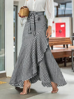 Women's Irregular Ruffle Skirt