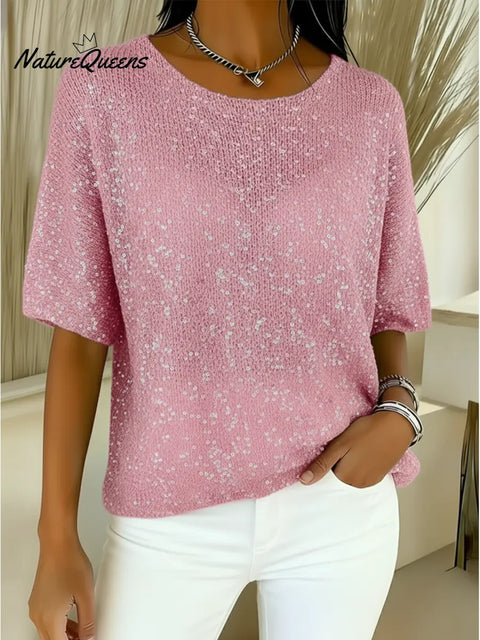 Women's Sparkly Christmas Top