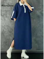 Women's Casual Loose Wool Dress