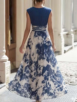 Women's Floral Art Fashion Stylish Casual Comfortable Dress