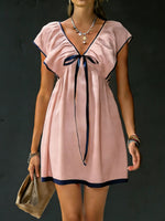 Women's Sleeveless Ruffled Casual Dress