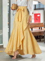 Women's Irregular Ruffle Skirt