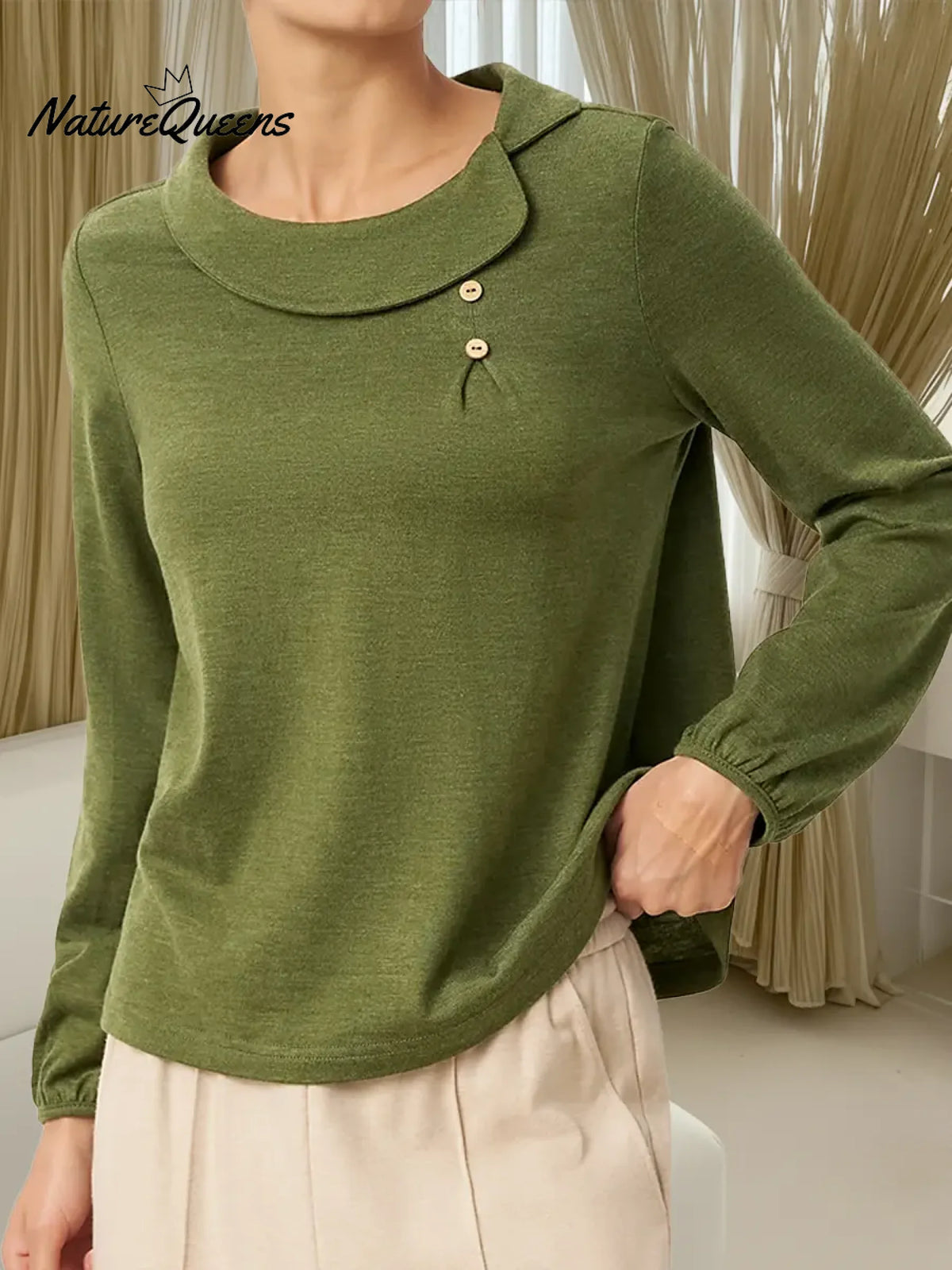 Women's Cozy Stretch Cotton Top