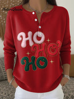 Women's Christmas Casual Printed Sweater