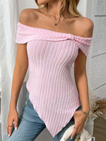 Women's Off-shoulder Sweet Top T-shirt